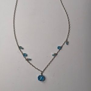 Turquoise blue necklace